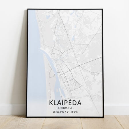 Miesto žemėlapis „Klaipėda”