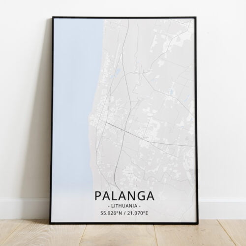 Miesto žemėlapis „Palanga”
