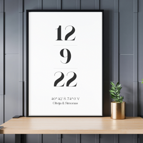 Personalizuotas paveikslas "Meilės diena"