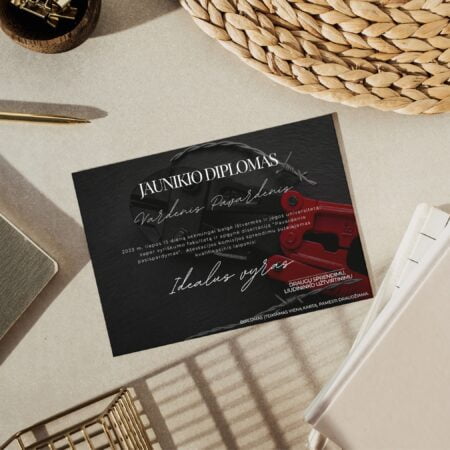 Jaunikio diplomas Nr. 1