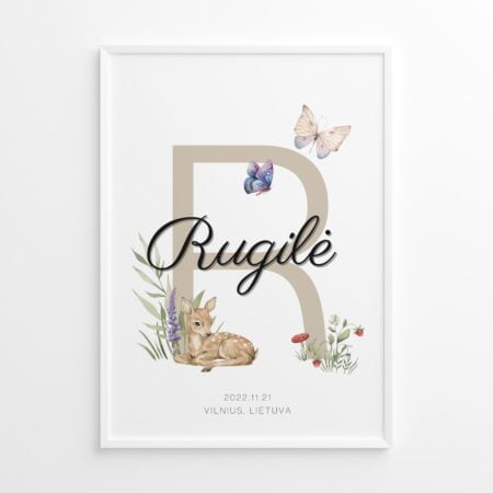 Personalizuotas paveikslas "Miške"