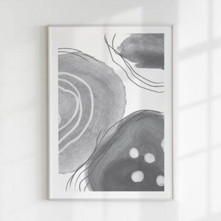 Paveikslas "Nespalvotas abstraktumas" 1
