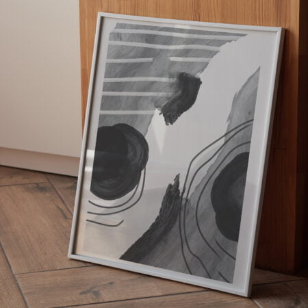 Paveikslas "Nespalvotas abstraktumas" 2