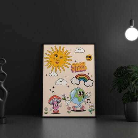 Paveikslas "Good Vibes Only"