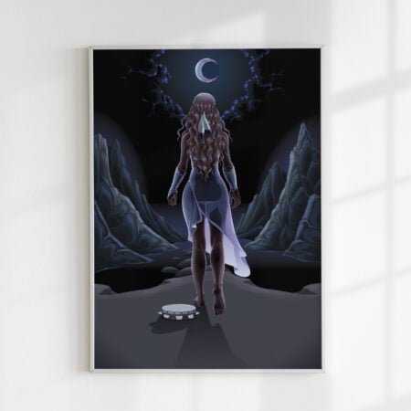 Paveikslas "Super moteris"