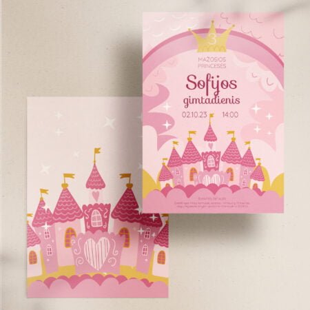 Gimtadienio kvietimas Nr. 5