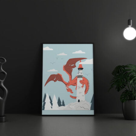 Paveikslas "Drakonas"