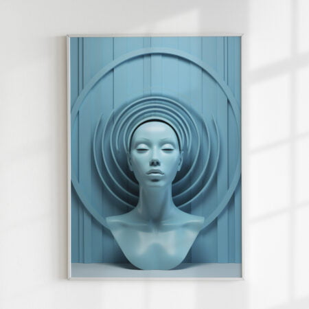 Paveikslas "Mėlyna"