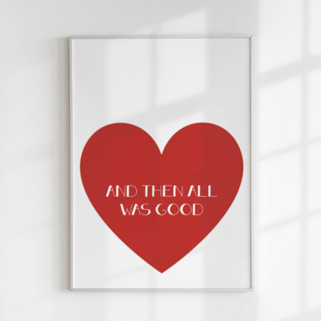 Paveikslas "And then all was good"