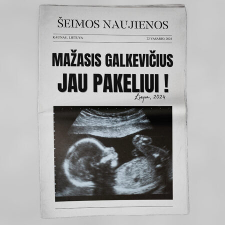 Laikraštis "Mažasis jau pakeliui"