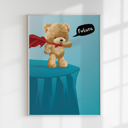 Paveikslas "Teddy - from future"