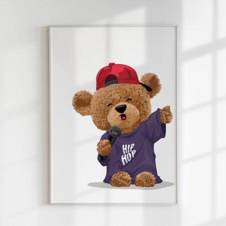 Paveikslas "Teddy - Hip Hop"