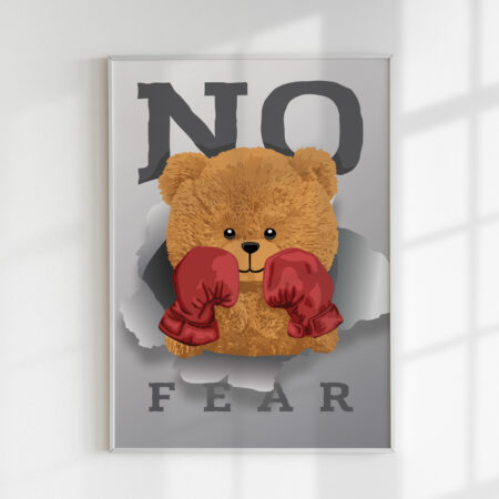 Paveikslas "Teddy - No Fear"